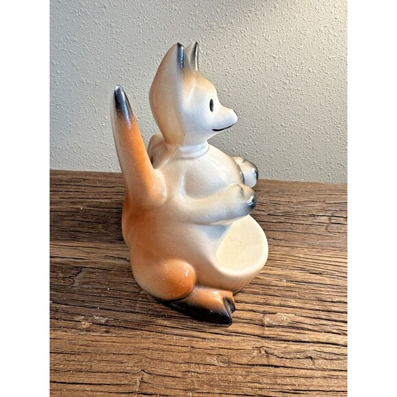 Vintage 1950s Boxing Kangaroo Dresser Caddy Pottery Pulp Fiction MCM Used - Picture 11 of 16